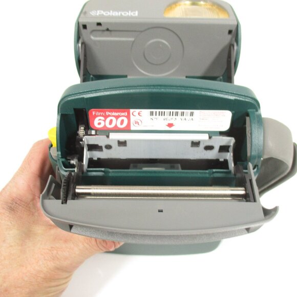 Polaroid Camera W Case & Manual Green Instant Film Camera One Step Express - Picture 6 of 8